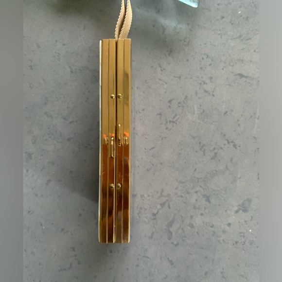 Vintage 1940s Marhill Mother of Pearl Cigarette Wristlet Case | Gold Tone Clutch